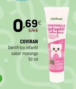 Coviran COVIRAN Dentifrico infantil sabor morango promoção