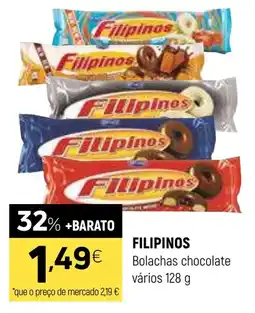 Coviran FILIPINOS Bolachas chocolate vários promoção