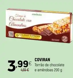 Coviran Coviran Torrão de chocolate e amêndoas promoção