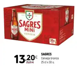 Coviran SAGRES Cerveja branca promoção