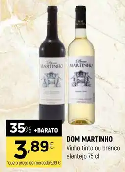 Coviran DOM MARTINHO Vinho tinto ou branco alentejo promoção