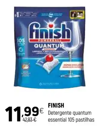 Coviran FINISH Detergente quantum essential 105 pastilhas promoção