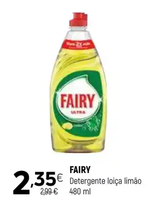 Coviran FAIRY Detergente loiça limão promoção