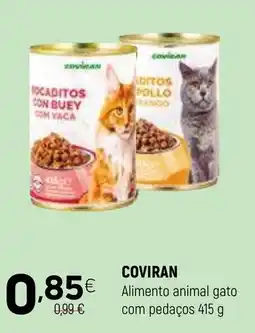 Coviran COVIRAN Alimento animal gato com pedaços promoção