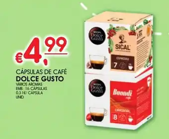 Meu Super Cápsulas de café dolce gusto promoção