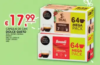 Meu Super Cápsulas de café dolce gusto promoção