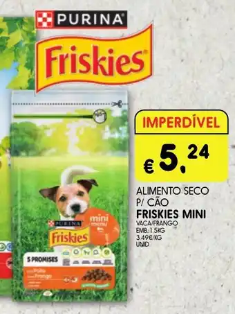 Meu Super Alimento seco p/ cao friskies mini promoção