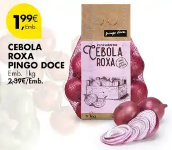 Pingo Doce Cebola roxa pingo doce promoção