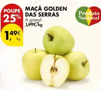 Pingo Doce Maça golden a granel promoção