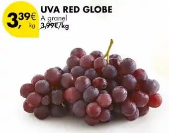 Pingo Doce Uva red globe A granel promoção