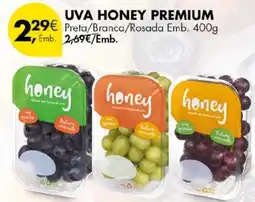 Pingo Doce Uva honey premium promoção