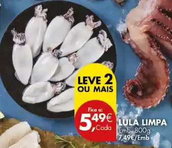 Pingo Doce Lula limpa promoção