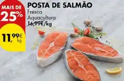 Pingo Doce Posta de salmão promoção