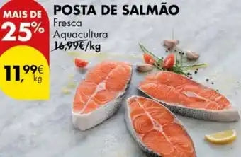 Pingo Doce Posta de salmão promoção