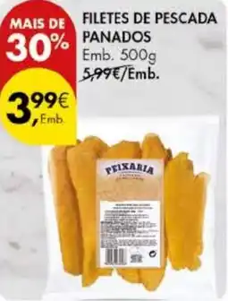 Pingo Doce Filetes de pescada panados promoção