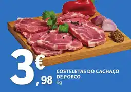 E.Leclerc Costeletas do cachaço de porco promoção