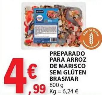 E.Leclerc Preparado para arroz de marisco sem glúten brasmar promoção