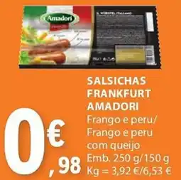 E.Leclerc Salsichas frankfurt amadori promoção