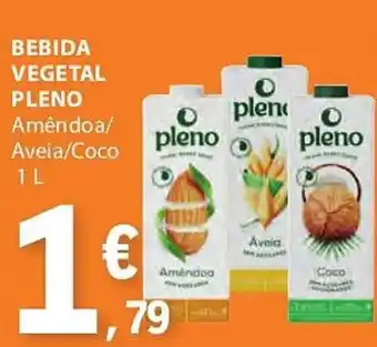 E.Leclerc Bebida vegetal pleno promoção