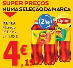 E.Leclerc ICE TEA Pêssego promoção