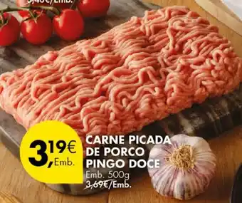 Pingo Doce Carne picada de porco pingo doce promoção