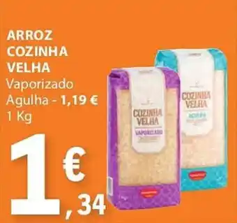 E.Leclerc Arroz cozinha velha vaporizado promoção