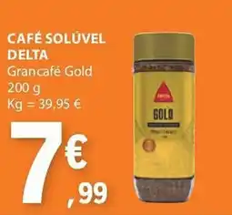 E.Leclerc Café solúvel delta grancafé gold promoção