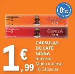 E.Leclerc Cápsulas de café ginga promoção