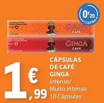 E.Leclerc Cápsulas de café ginga promoção