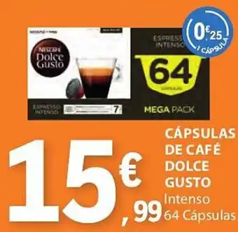 E.Leclerc Cápsulas de café dolce gusto promoção