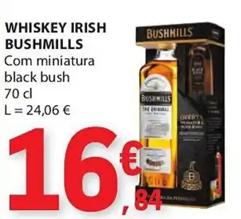 E.Leclerc Whiskey irish bushmills promoção