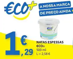 E.Leclerc Natas espessas  €CO+ promoção