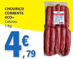 E.Leclerc Chouriço corrente €co+ colorau promoção