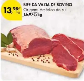 Pingo Doce Bife da vazia de bovino promoção