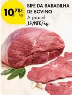 Pingo Doce Bife da rabadilha de bovino a granel promoção