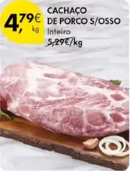 Pingo Doce Cachaço de porco s/osso promoção