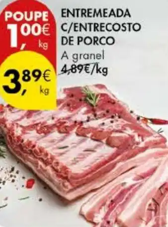 Pingo Doce Entremeada c/entrecosto de porco a granel promoção