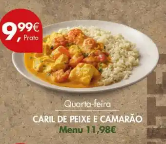 Pingo Doce Caril de peixe e camarão promoção