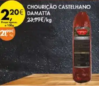 Pingo Doce Chourição castelhano damatta promoção