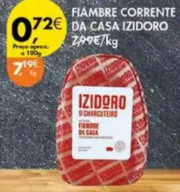 Pingo Doce Fiambre corrente  da casa izidoro promoção