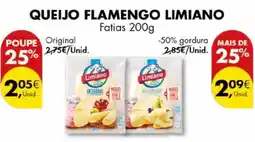 Pingo Doce Queijo flamengo limiano fatias promoção