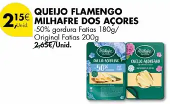 Pingo Doce Queijo flamengo milhafre dos açores promoção