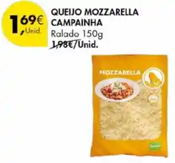 Pingo Doce Queijo mozzarella unid. ralado promoção