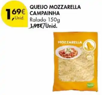 Pingo Doce Queijo mozzarella unid. ralado promoção