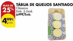 Pingo Doce Tábua de queijos santiago promoção