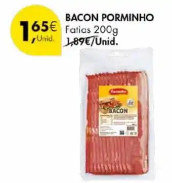 Pingo Doce Bacon porminho promoção