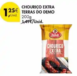 Pingo Doce Chouriço extra terra do demo promoção