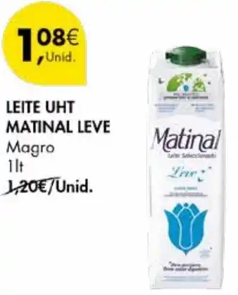 Pingo Doce Leite uht matinal leve promoção