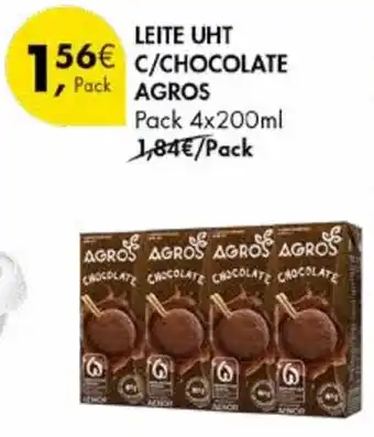 Pingo Doce Leite uht c/chocolate agros promoção