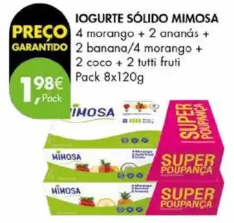 Pingo Doce Iogurte sólido mimosa promoção